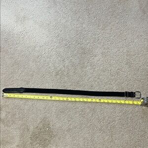 Black Elastic Baseball/Solfball Belt